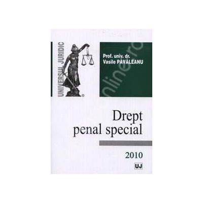Drept penal special (Pavaleanu)