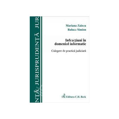 Infractiuni in domeniul informatic. Culegere de practica judiciara
