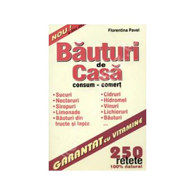 Bauturi de casa. Consum - comert