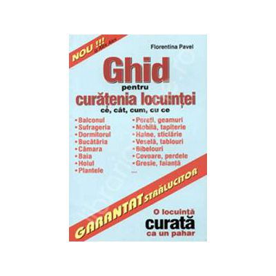 Ghid pentru curatenia locuintei