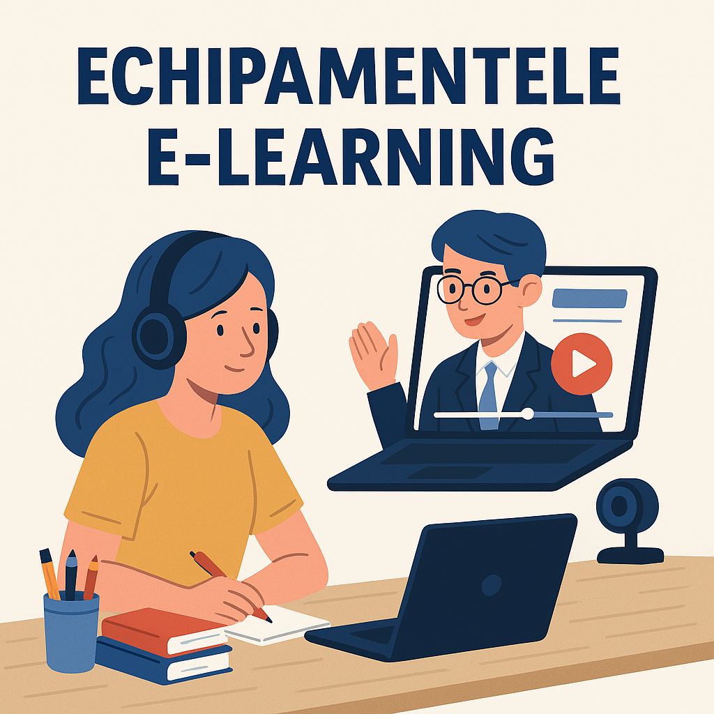 Echipamentele e-learning: un sprijin esential pentru educatia de zi cu zi
