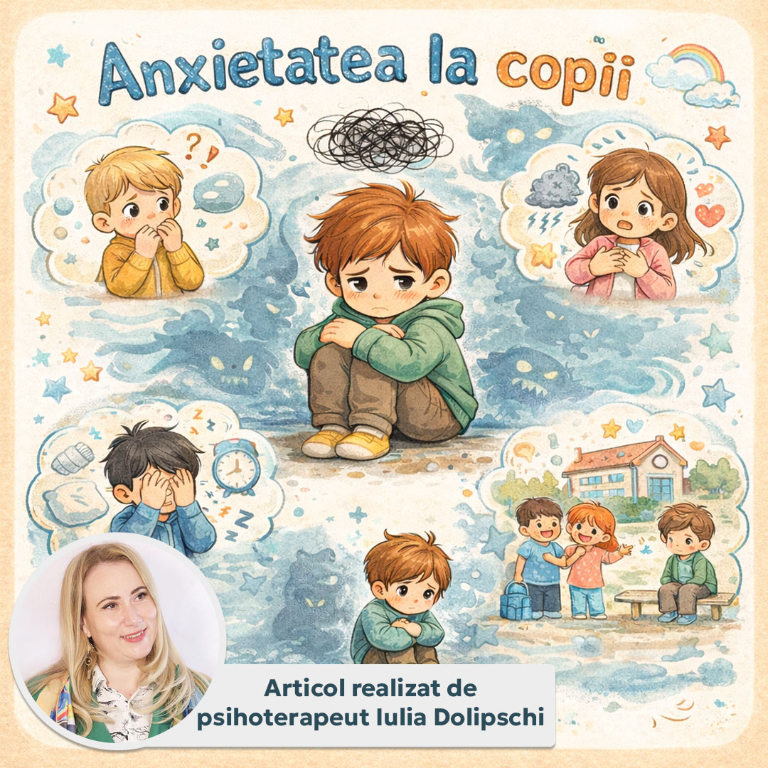 Anxietatea la copii - cand 