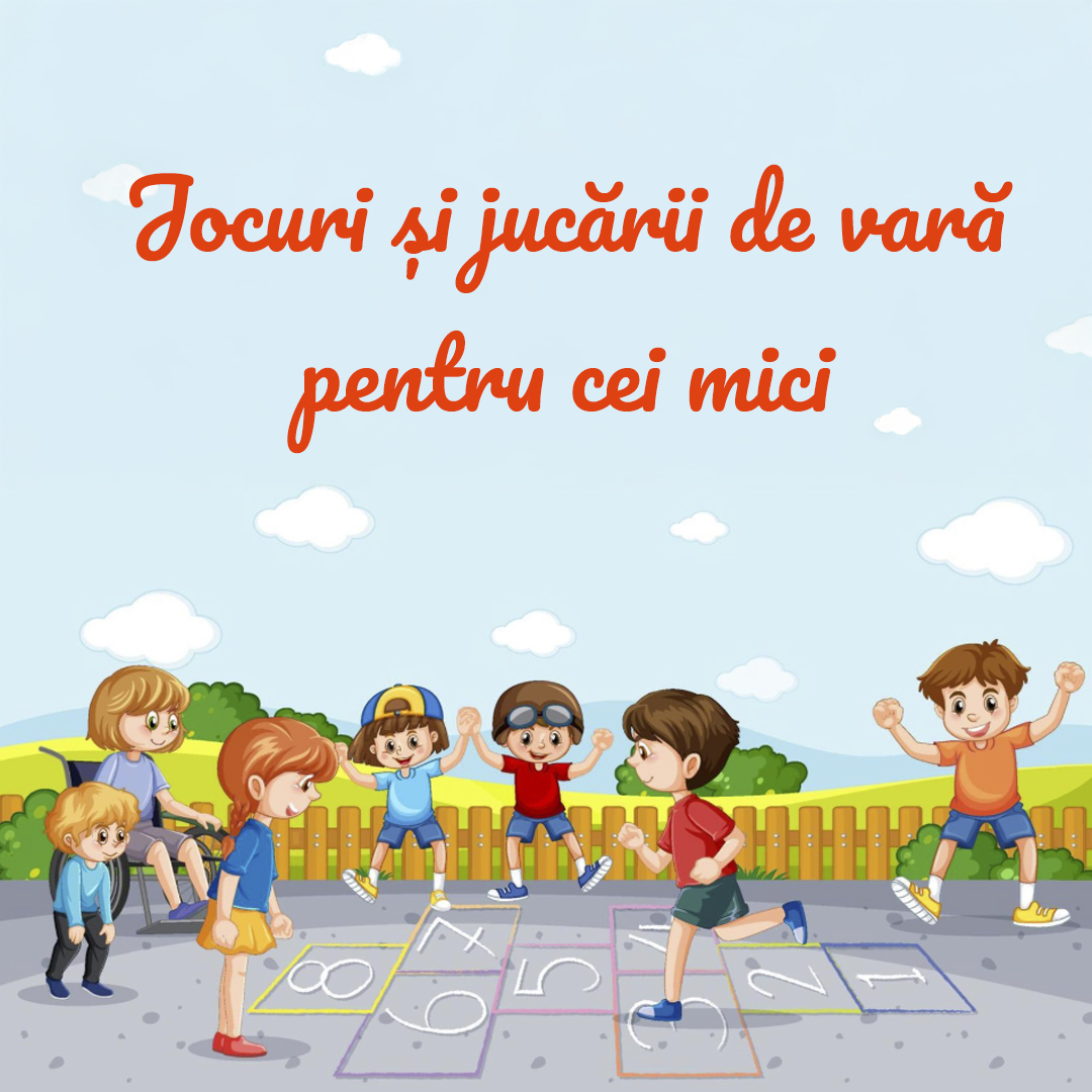 Jocuri și jucării de vară pentru cei mici