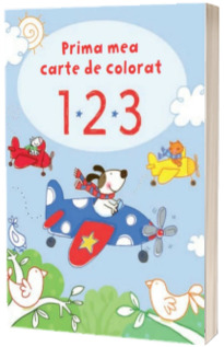 1 2 3 - Prima mea carte de colorat