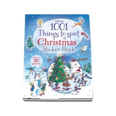 1001 things to spot at Christmas sticker book