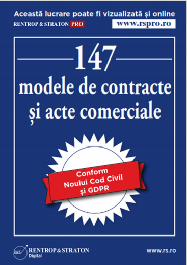 147 de modele de contracte civile si acte comerciale