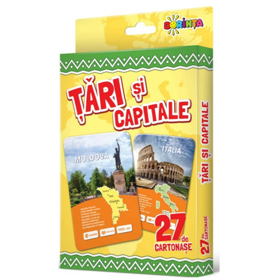 27 de cartonase. Tari si capitale