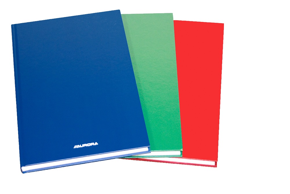Registru cartonat A5 matematica, 96 file - 80g/mp, Aurora