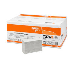 Servetele pliate albe 2straturi, 22x25cm,200buc/set, Celtex