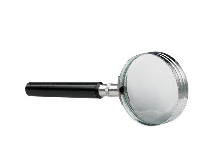 Lupa lentila sticla, D- 50mm, 5x, Alco