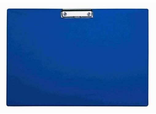 Clipboard simplu A3 - landscape albastru, plastifiat PVC, Alco