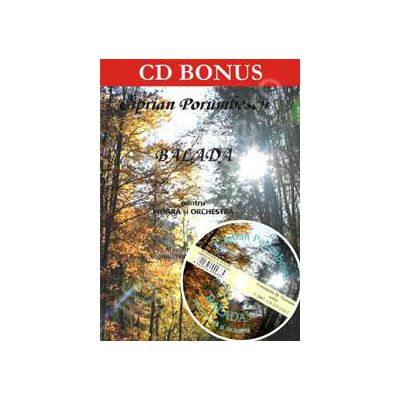 Balada pentru vioara si orchestra + CD, Op. 29. Partituri instrum. coarde; vioara solo