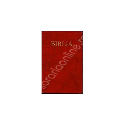 Biblia cu coperta flexibila, aurita pe culoarea neagra (50830)