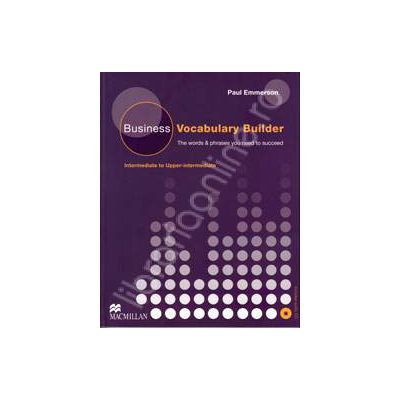 Business Vocabulary Builder Intermediate to Upper Intermediate with CD