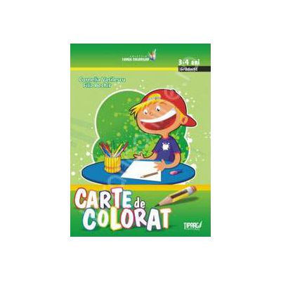 Carte de colorat, 3-4 ani