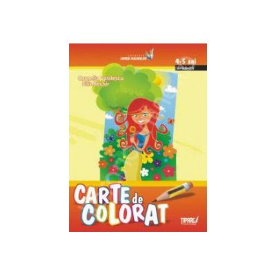 Carte de colorat, 4-5 ani