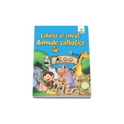 Colorez si invat - Animalele salbatice