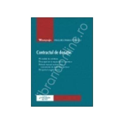 Contractul de donatie