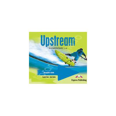 Curs pentru limba engleza. Upstream Elementary A2. Class audio CDs (Set 3 CD)