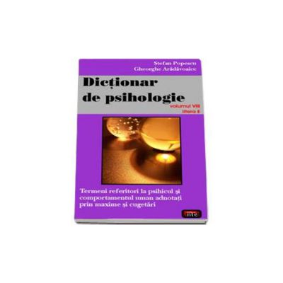 Dictionar de psihologie - volumul 8 (Stefan Popescu)