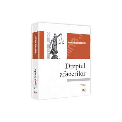 Dreptul afacerilor 2012