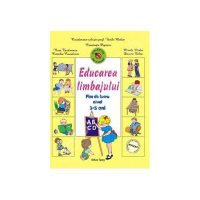 Educarea limbajului. Fise de lucru nivel 3-5 ani