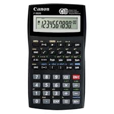 Calculator stiintific, 10+2 digits, 140 functii, baterie CR2032 -CANON