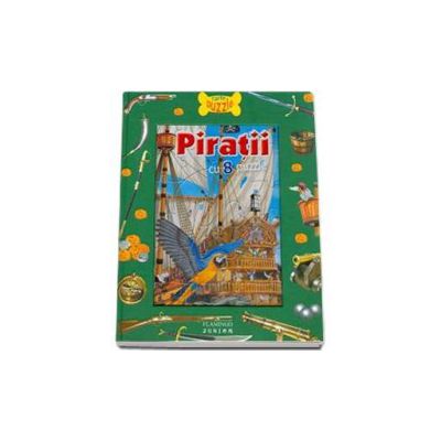 Piratii. Carte cu puzzle (Contine 8 puzzle)