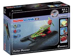 Joc educativ 130 piese Fischer Technik Profi - Solar Power