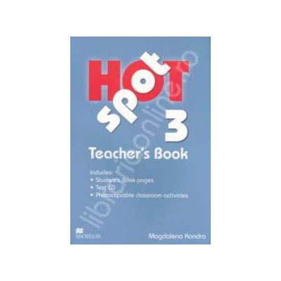 Hot Spot 3 Teachers Book with Test CD