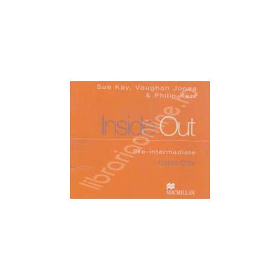 Inside Out Pre-Intermediate Class CDs (3 cd-uri)