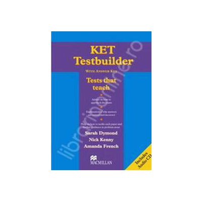 KET Testbuilder with Answer Key and Audio CD