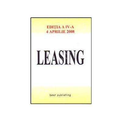 Leasing. Editia a V-a 7 mai 2009