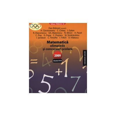 MATEMATICA. OLIMPIADE SI CONCURSURI SCOLARE. CLASELE IV-VI