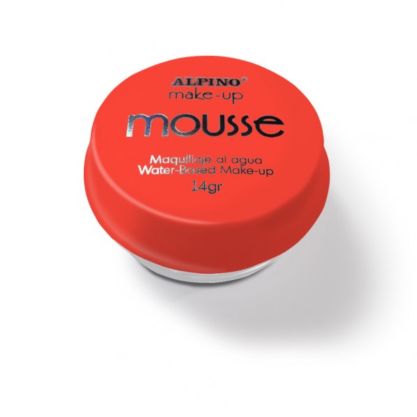 Spuma machiaj, 14gr., ALPINO Make-Up Mousse - rosie