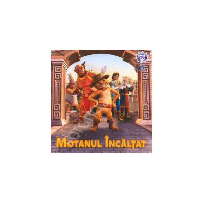 Motanul incaltat. Carte 3D (Contine ochelari 3D)
