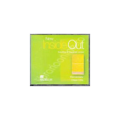 New Inside Out Elementary A1-A2, Audio CDs, 3 (Contine 3 cd-uri)