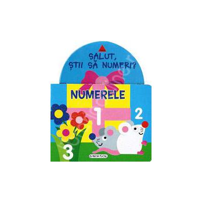 Numerele. Pliant cartonat. Salut, stii sa numeri?