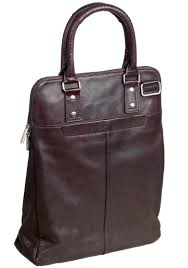 Geanta PIERRE Urban Line, dama, din piele maro, pentru laptop, 40 x 32 x 12cm,