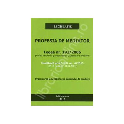Profesia de mediator