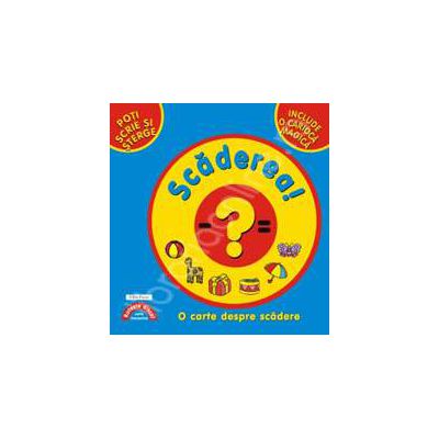 Roteste discul: Scaderea. Poti scrie si sterge (Include o carioca magica)