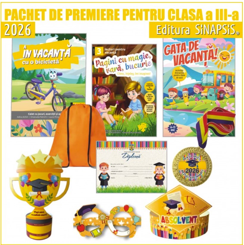 Pachet de premiere pentru clasa III, editura Sinapsis 2026