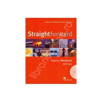 Straightforward Beginner Workbook with Answer Key Pack and CD