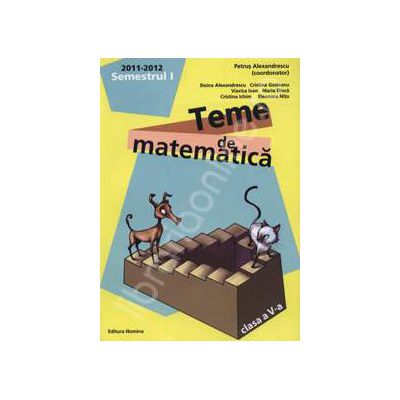 Teme de matematica clasa a V-a, semestrul I (2011-2012)