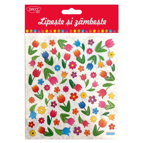 Abtibild - AB030 Lipeste si zambeste-floricele Daco