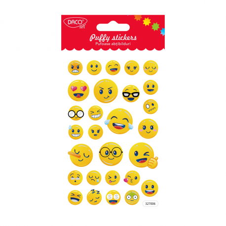 Abtibild - Smileys pufoase abtibilduri, Daco