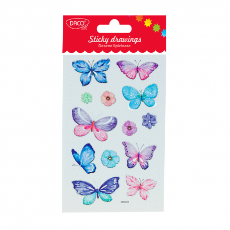 Abtibild - AB103 Fluturi Desene lipicioase Daco