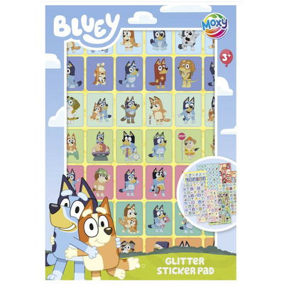 Abtibilduri cu sclipici - Bluey