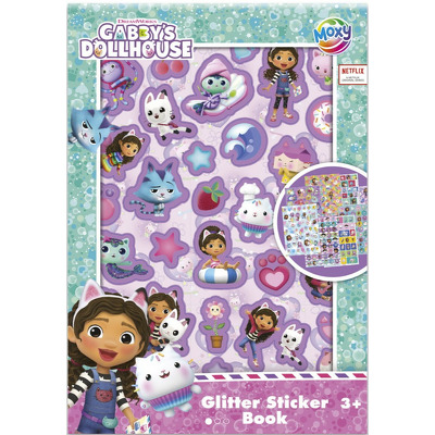 Abtibilduri cu sclipici - Gabbys Dollhouse