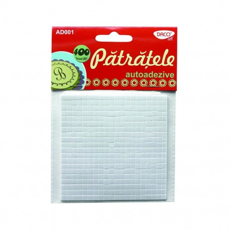 Accesorii craft - patratele autoadezive, Daco